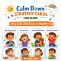 Calm Down Strategy Cards - All in One